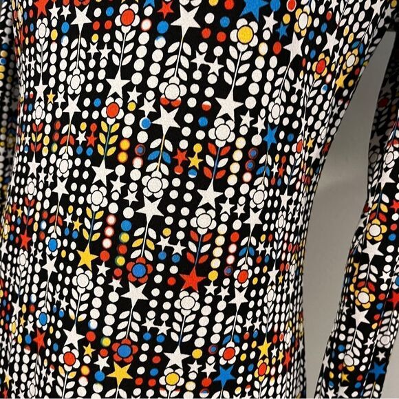 LuLaRoe long sleeve scoop neck Midi dress size small - Picture 3 of 12